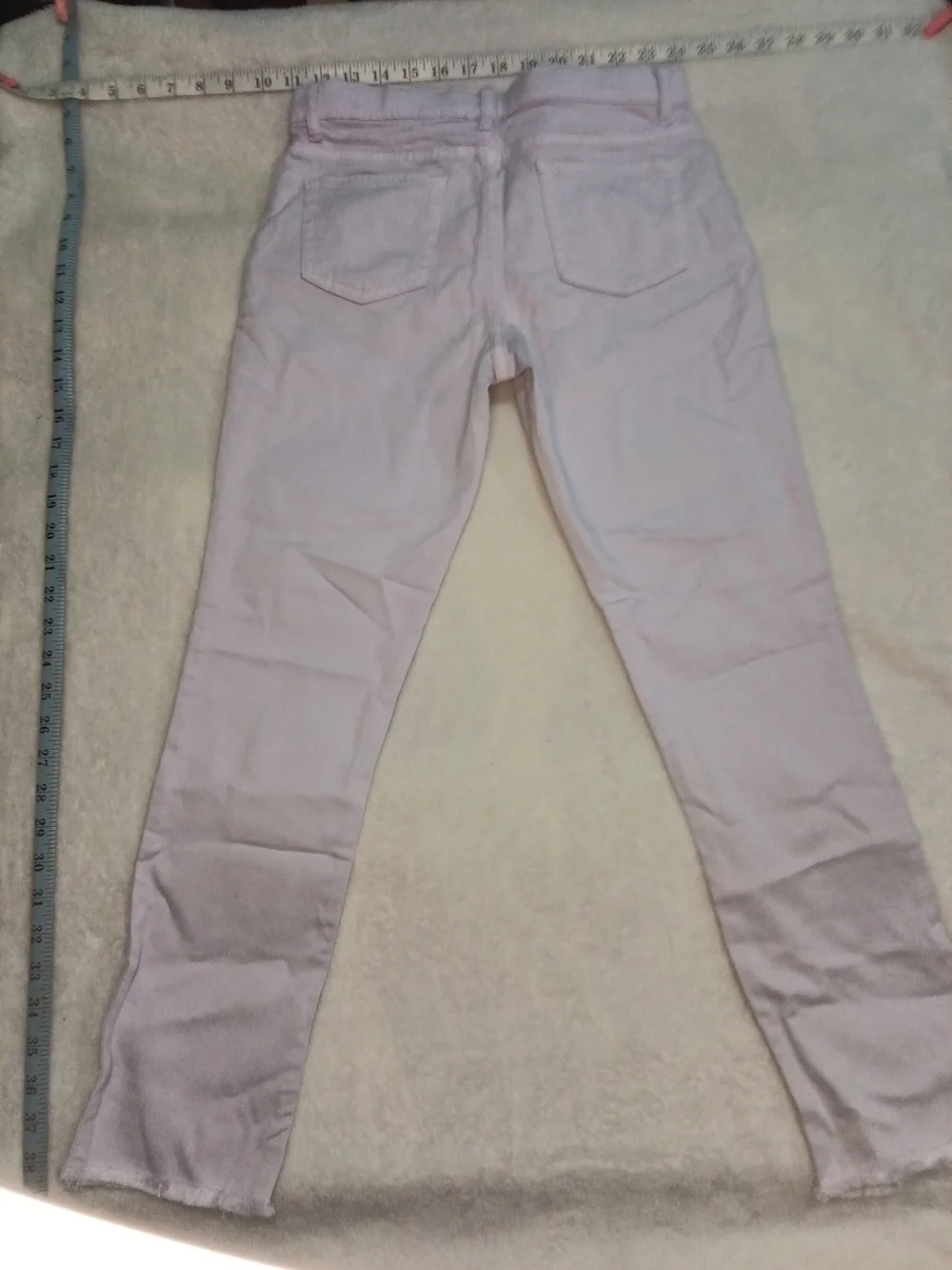 The Children's Place Lavender Skinny Jeans with Distress